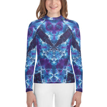 Load image into Gallery viewer, Out of the Abyss&#39; Youth Rash Guard