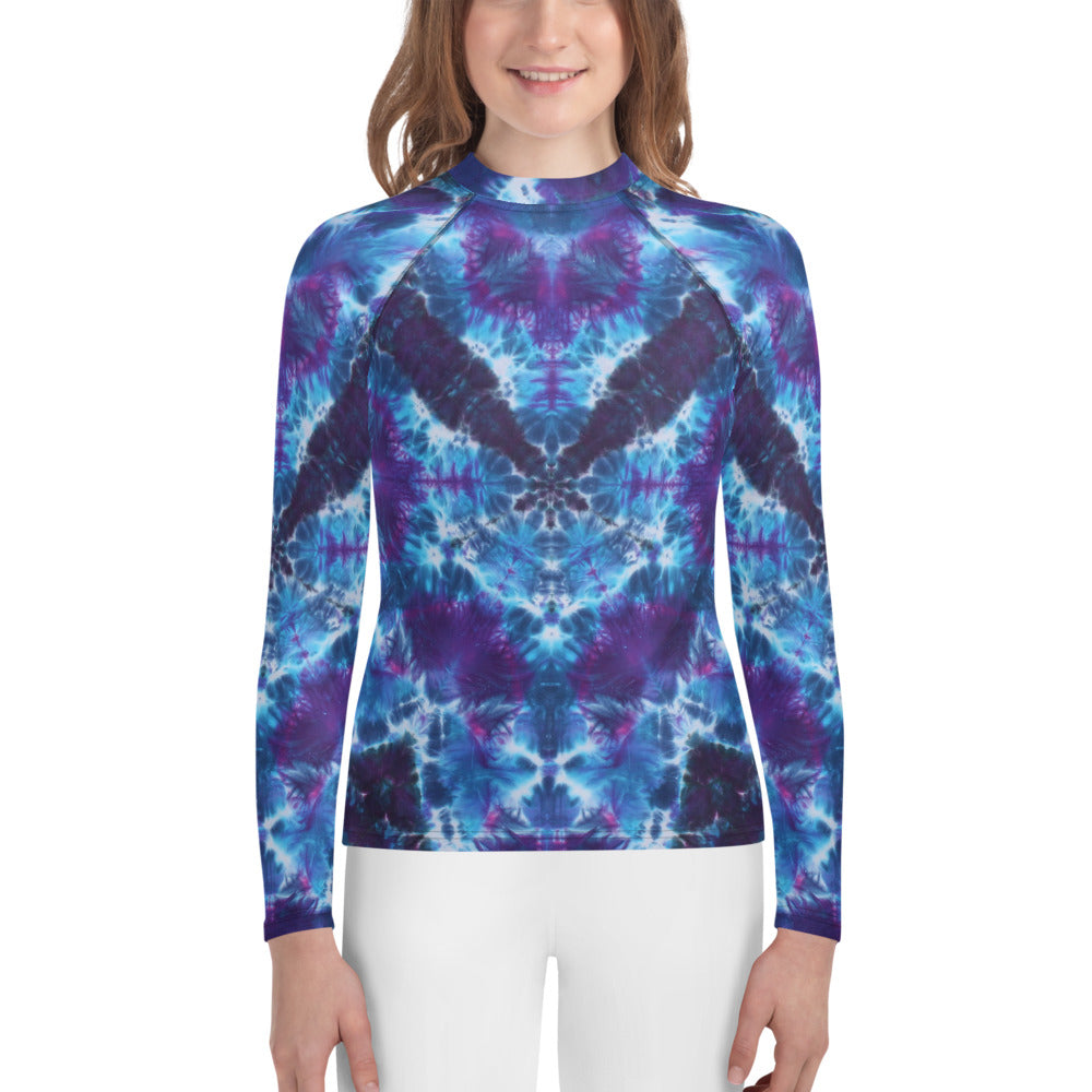 Out of the Abyss' Youth Rash Guard