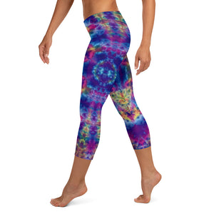 Ruby Timewarp' Capri Leggings