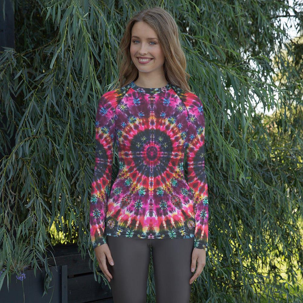 Inside Gaia' Women's Rash Guard