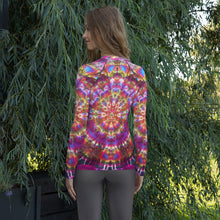 Load image into Gallery viewer, Transcendant Orchidaceae&#39; Women&#39;s Rash Guard