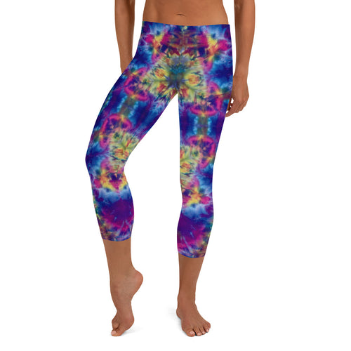Ruby Timewarp' Capri Leggings