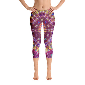 Fall Phantasm' Capri Leggings