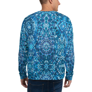 Azure Matrix' Unisex Sweatshirt