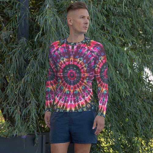 Inside Gaia' Art Print Men's Rash Guard